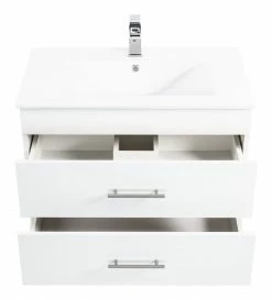 Waschtisch SILVANUS 750 - weiß matt - 75,5 cm breit -Baumarkt Verkaufsgeschäft 9003626100 04 1600Wx1600H