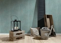 Vliestapete AUTHENTIC WALL 2 - blau-grün-braun - 10 Meter -Baumarkt Verkaufsgeschäft 9003721900 03 1600Wx1600H