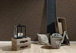 Vliestapete AUTHENTIC WALLS 2 - Holz - braun - 10 Meter -Baumarkt Verkaufsgeschäft 9003723100 03 1600Wx1600H