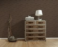 Vliestapete AUTHENTIC WALLS 2 - Holz - braun - 10 Meter -Baumarkt Verkaufsgeschäft 9003723100 04 1600Wx1600H