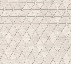 Vliestapete AUTHENTIC WALLS 2 - Metallic rosa-grau - 10 Meter