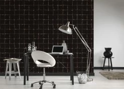 Vliestapete - Fliesenoptik - AUTHENTIC WALLS 2 - beige-schwarz -Baumarkt Verkaufsgeschäft 9003723800 03 1600Wx1600H