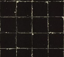 Vliestapete - Fliesenoptik - AUTHENTIC WALLS 2 - beige-schwarz