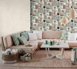 Vliestapete - AUTHENTIC WALLS 2 - blau-grün-braun - 10 Meter -Baumarkt Verkaufsgeschäft 9003723900 03 1600Wx1600H