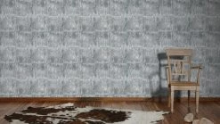 Vliestapete - MATERIAL - Stahlwand - grau-schwarz-metallic - 10 Meter -Baumarkt Verkaufsgeschäft 9003737900 03 1600Wx1600H