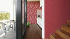 Vliestapete - braun-rot-rosa - 10 Meter -Baumarkt Verkaufsgeschäft 9003743300 03 1600Wx1600H