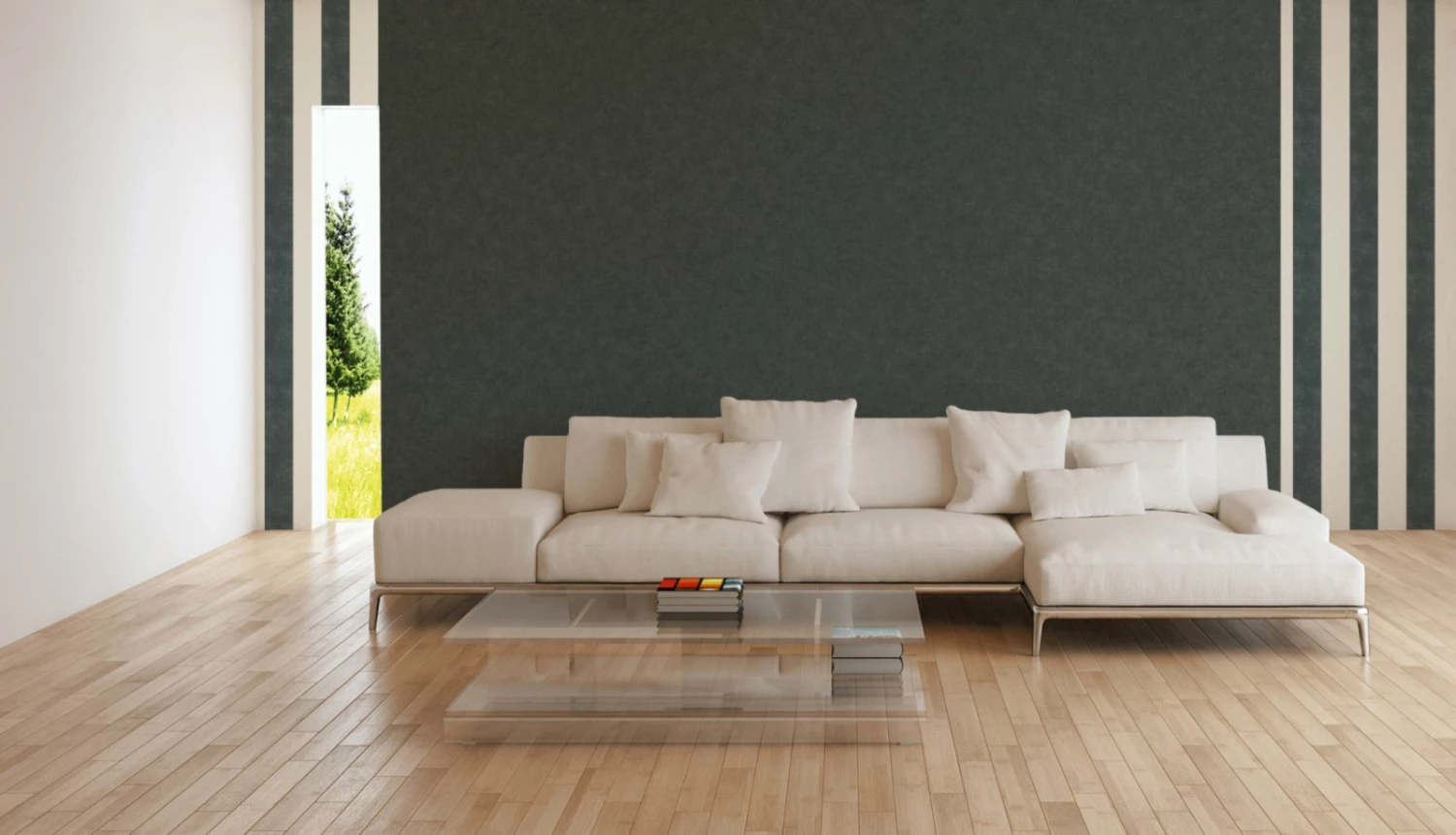 Vliestapete - schwarz - 10 Meter 3 Vliestapete - schwarz - 10 Meter – Bild 3