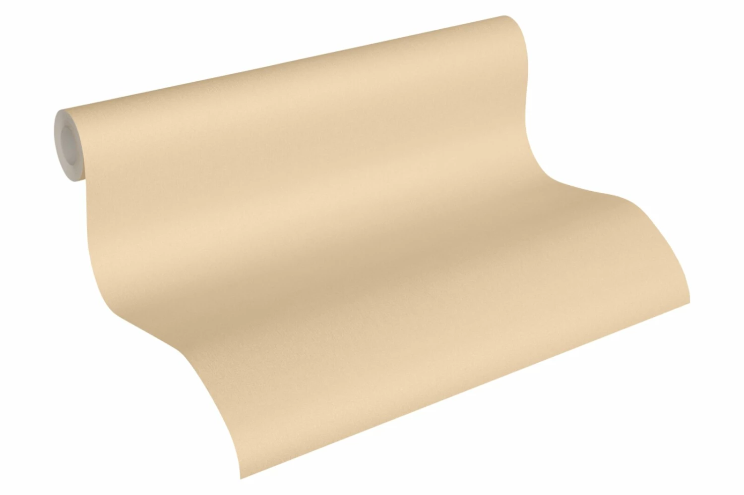 Vliestapete - beige-metallic - uni - 10 Meter 2 Vliestapete - beige-metallic - uni - 10 Meter – Bild 2
