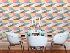 Vliestapete - gelb-rot-rosa - Modern - 10 Meter -Baumarkt Verkaufsgeschäft 9003746600 03 1600Wx1600H