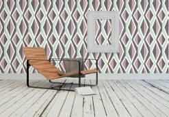 Vliestapete - schwarz-lila-blau - Modern - 10 Meter -Baumarkt Verkaufsgeschäft 9003747000 03 1600Wx1600H