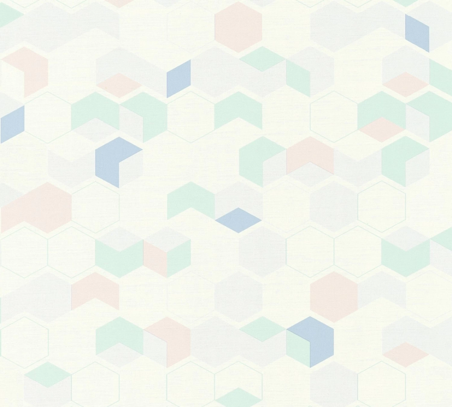 Vliestapete - weiß-blau-grün - Modern - 10 Meter 1 Vliestapete - weiß-blau-grün - Modern - 10 Meter