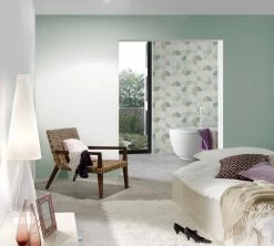 Vliestapete SCANDINAVIAN 2 - blau-weiß-grau - 10 Meter -Baumarkt Verkaufsgeschäft 9003748600 04 1600Wx1600H