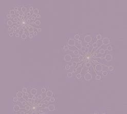 Vliestapete SCANDINAVIAN 2 - lila Metallic - 10 Meter