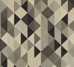 Vliestapete SCANDINAVIAN 2 - schwarz-braun - 10 Meter