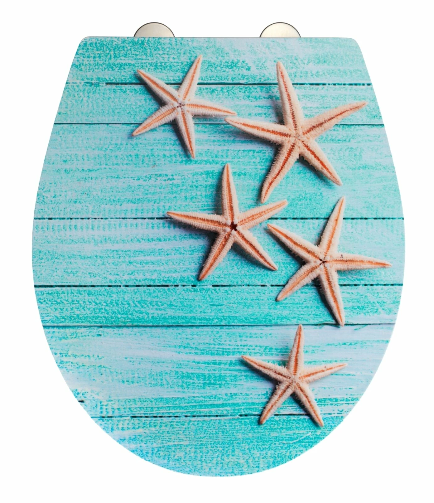 WENKO WC-Sitz MEDIASTER - Seesterne - Absenkautomatik 1 WENKO WC-Sitz MEDIASTER - Seesterne - Absenkautomatik