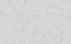 Erfurt Papierprägetapete Novaboss 314 - weiß - 10 Meter