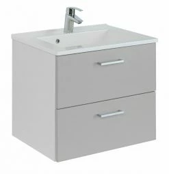 Waschtisch RIGA - hellgrau - 60 cm