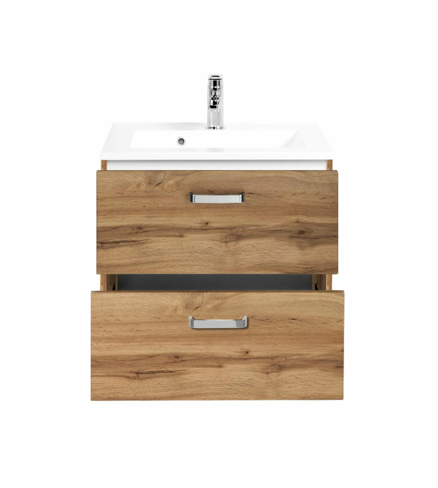 Waschtisch BOLOGNA - Wotan Eiche - 60 cm 2 Waschtisch BOLOGNA - Wotan Eiche - 60 cm – Bild 2