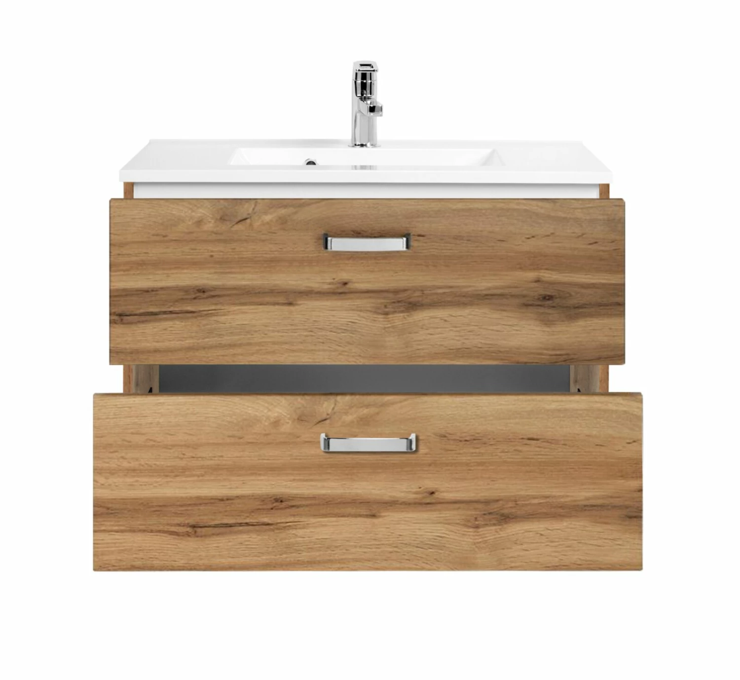 Waschtisch BOLOGNA - Wotan Eiche - 80 cm 2 Waschtisch BOLOGNA - Wotan Eiche - 80 cm – Bild 2