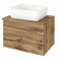Waschtisch DAVOS - Wotaneiche - 60 cm breit