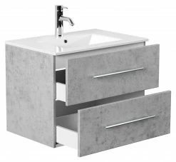 Waschtisch HOMELINE 70 - Betonoptik - mit Waschbecken - 71 cm 6 Waschtisch HOMELINE 70 - Betonoptik - mit Waschbecken - 71 cm -Baumarkt Verkaufsgeschäft 9004399200 03 1600Wx1600H