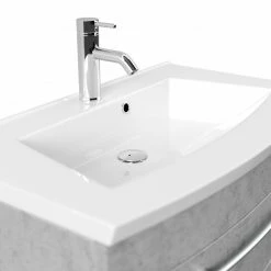 Waschtisch - Betonoptik - mit Waschbecken - 82 cm -Baumarkt Verkaufsgeschäft 9004405200 03 1600Wx1600H