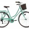 KS Cycling Damenfahrrad Stowage 28'' - grün - 51 cm Rahmenhöhe