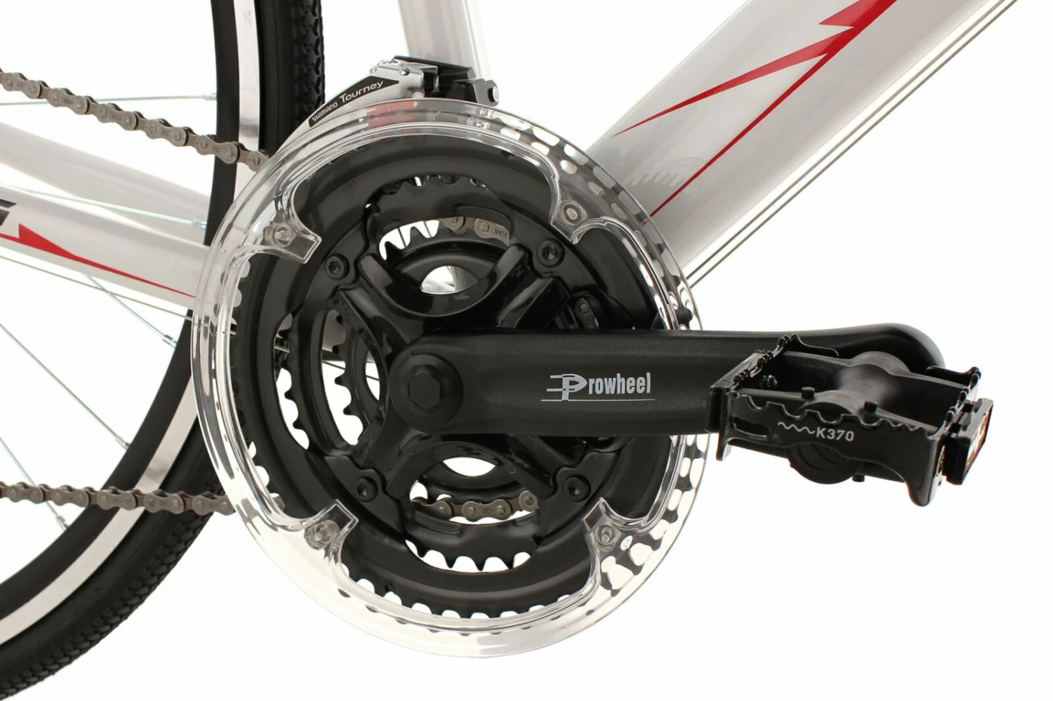 KS Cycling Fitnessbike Lightspeed 28'' - weiß - 58 cm Rahmenhöhe 2 KS Cycling Fitnessbike Lightspeed 28'' - weiß - 58 cm Rahmenhöhe – Bild 2