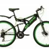 KS Cycling Mountainbike Fully BLISS 26'' - schwarz-grün