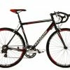 KS Cycling Rennrad Euphoria 28'' - schwarz-rot - Rahmenhöhe 53 cm