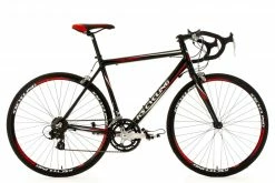 KS Cycling Rennrad Euphoria 28'' - schwarz-rot - Rahmenhöhe 53 cm