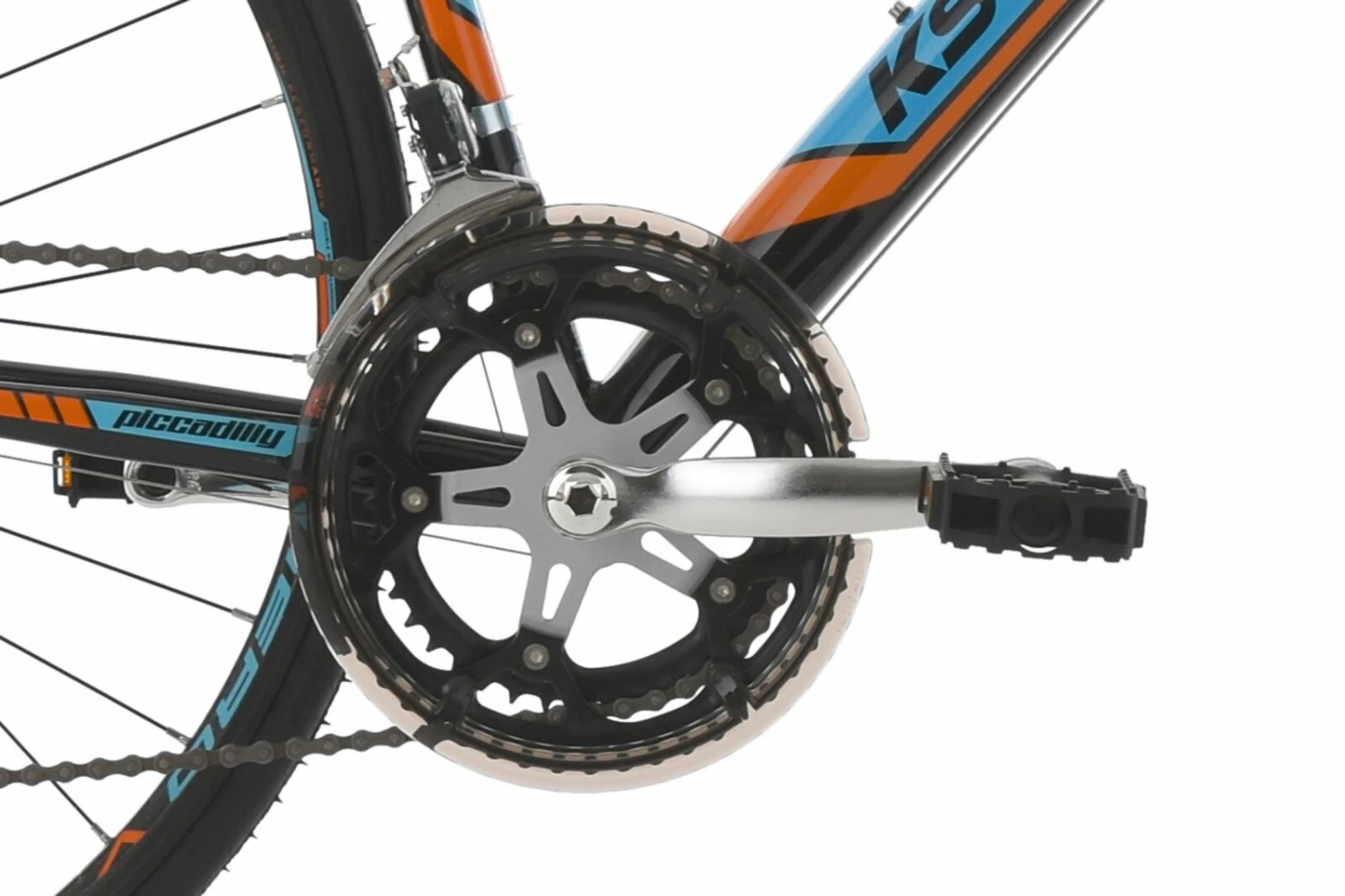 KS Cycling Rennrad Piccadilly 28'' - schwarz-orange-blau - 59 cm 2 KS Cycling Rennrad Piccadilly 28'' - schwarz-orange-blau - 59 cm – Bild 2
