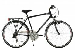 Trekking Herrenrad Vegas 28'' - schwarz - Flachlenker - 53 cm Rahmenhöhe