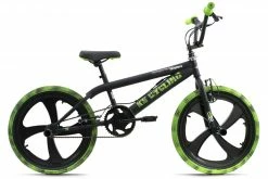 KS Cycling BMX-Bike Freestyle CRUSHER 20'' - schwarz-grün