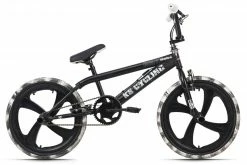 KS Cycling BMX-Bike Freestyle CRUSHER 20'' - schwarz-weiß