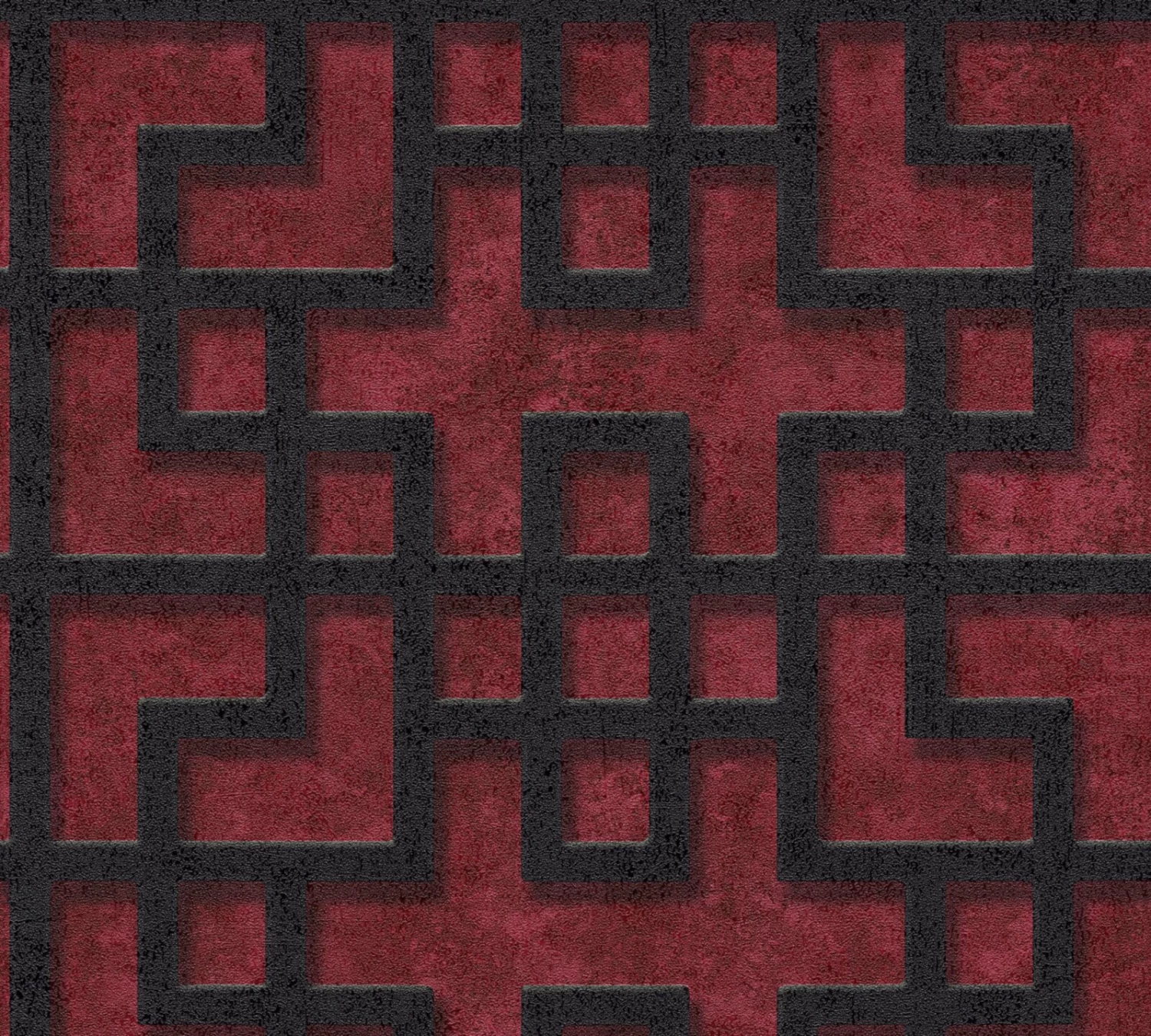 Vliestapete ASIAN FUSION - rot-schwarz - 10 Meter 1 Vliestapete ASIAN FUSION - rot-schwarz - 10 Meter