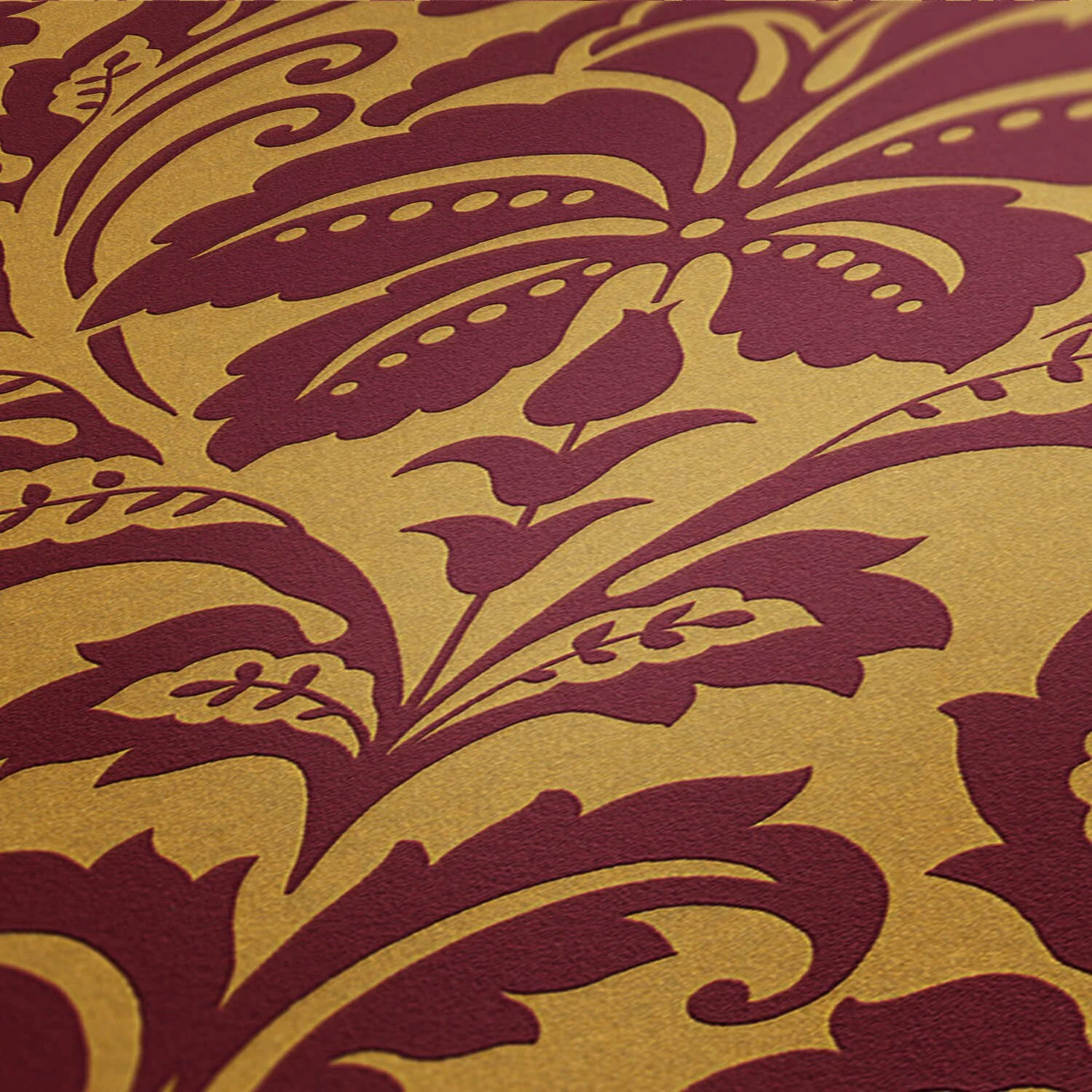 Vliestapete ATTRACTIVE - gold-rot - 10 Meter 3 Vliestapete ATTRACTIVE - gold-rot - 10 Meter – Bild 3