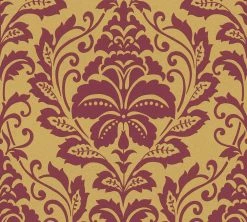 Vliestapete ATTRACTIVE - gold-rot - 10 Meter