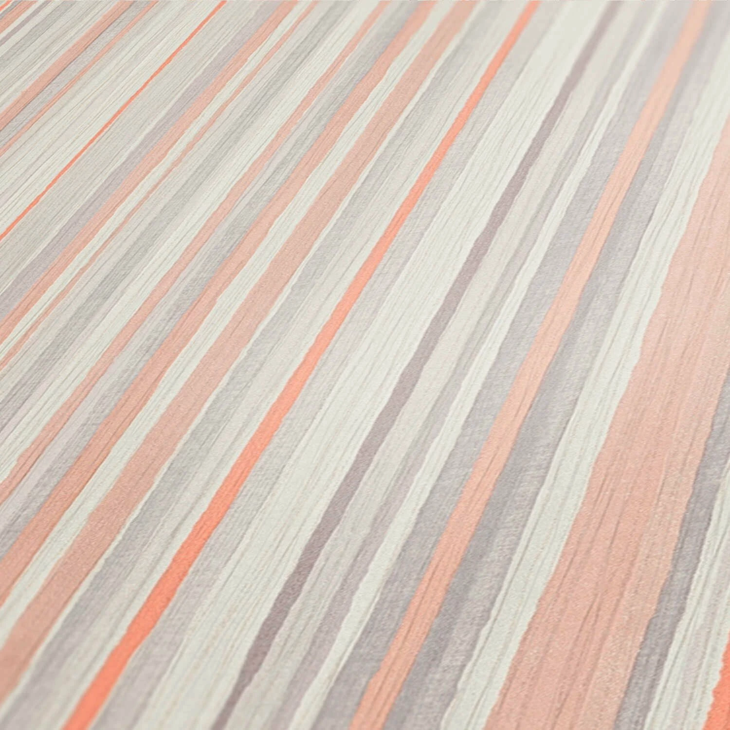 Vliestapete ATTRACTIVE - orange-grau - 10 Meter 3 Vliestapete ATTRACTIVE - orange-grau - 10 Meter – Bild 3