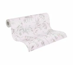 Vliestapete ATTRACTIVE - grün-grau - 10 Meter