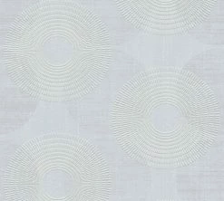 Vliestapete ATTRACTIVE - grau-weiß - 10 Meter