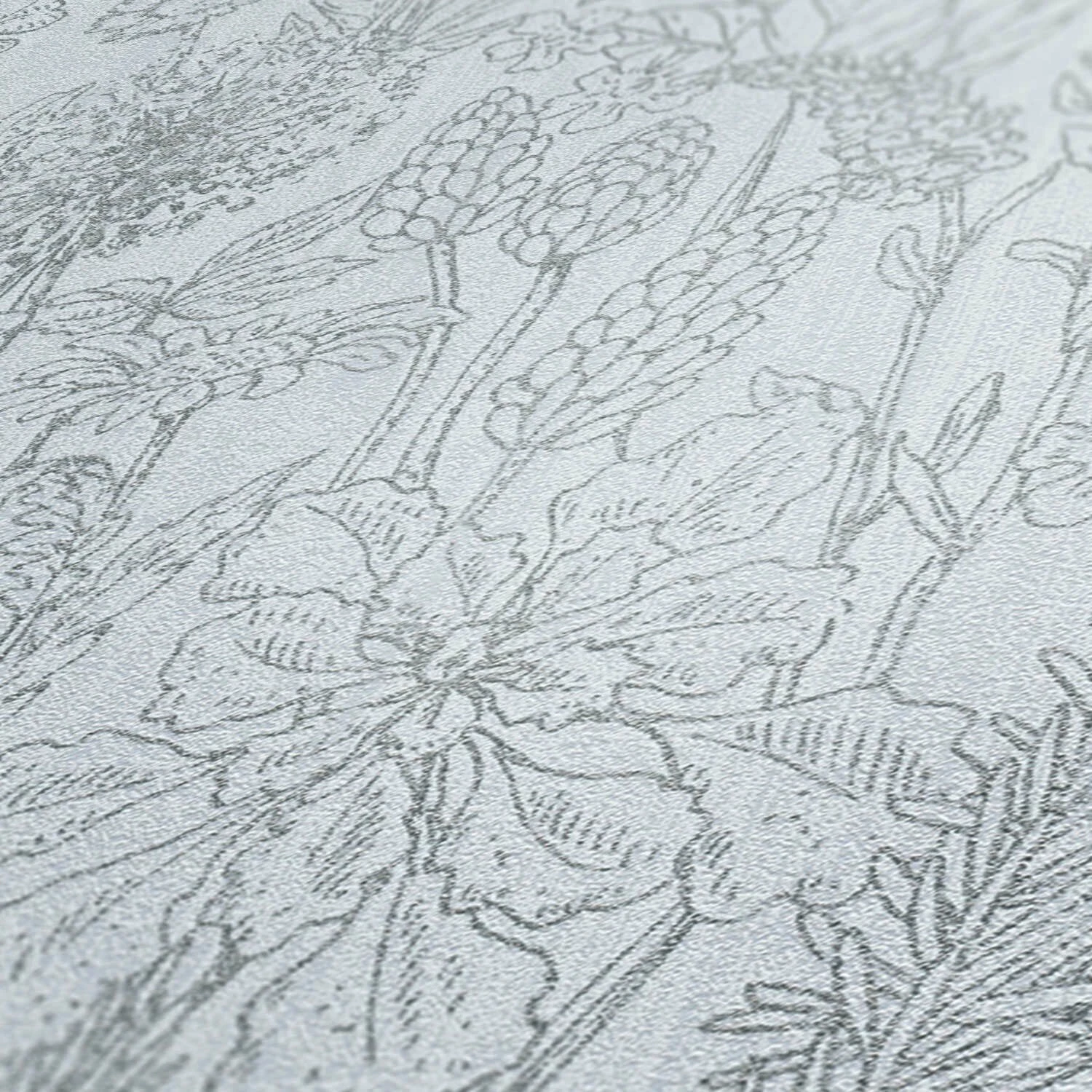 Vliestapete ATTRACTIVE - weiß-silber - 10 Meter 3 Vliestapete ATTRACTIVE - weiß-silber - 10 Meter – Bild 3