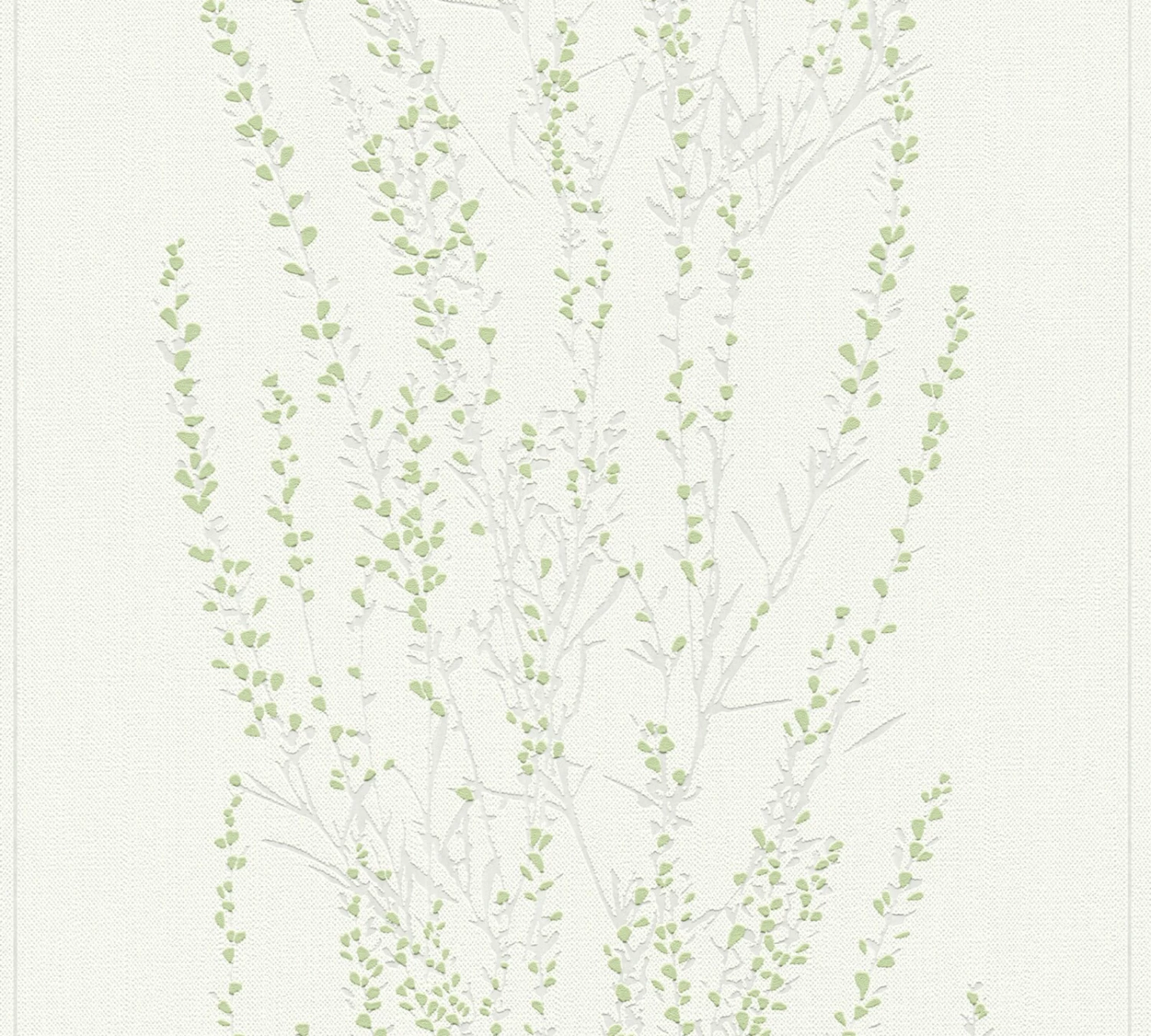 Vliestapete BLOOMING - grün-grau - 10 Meter 1 Vliestapete BLOOMING - grün-grau - 10 Meter