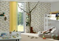 Papiertapete BOYS & GIRLS 6 - blau-creme - 10 Meter -Baumarkt Verkaufsgeschäft 9004521400 04 1600Wx1600H