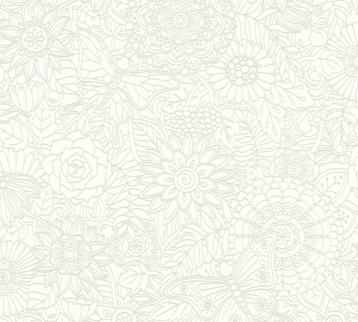 Vliestapete BOYS & GIRLS 6 - weiß - 10 Meter 1 Vliestapete BOYS & GIRLS 6 - weiß - 10 Meter