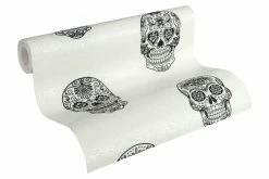 Vliestapete BOYS & GIRLS 6 - schwarz-weiß - 10 Meter -Baumarkt Verkaufsgeschäft 9004522600 04 1600Wx1600H