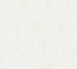 Vliestapete NEW LIFE - creme-beige - 10 Meter