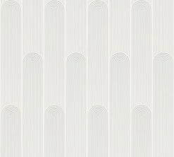 Vliestapete NEW LIFE - weiß-grau - 10 Meter