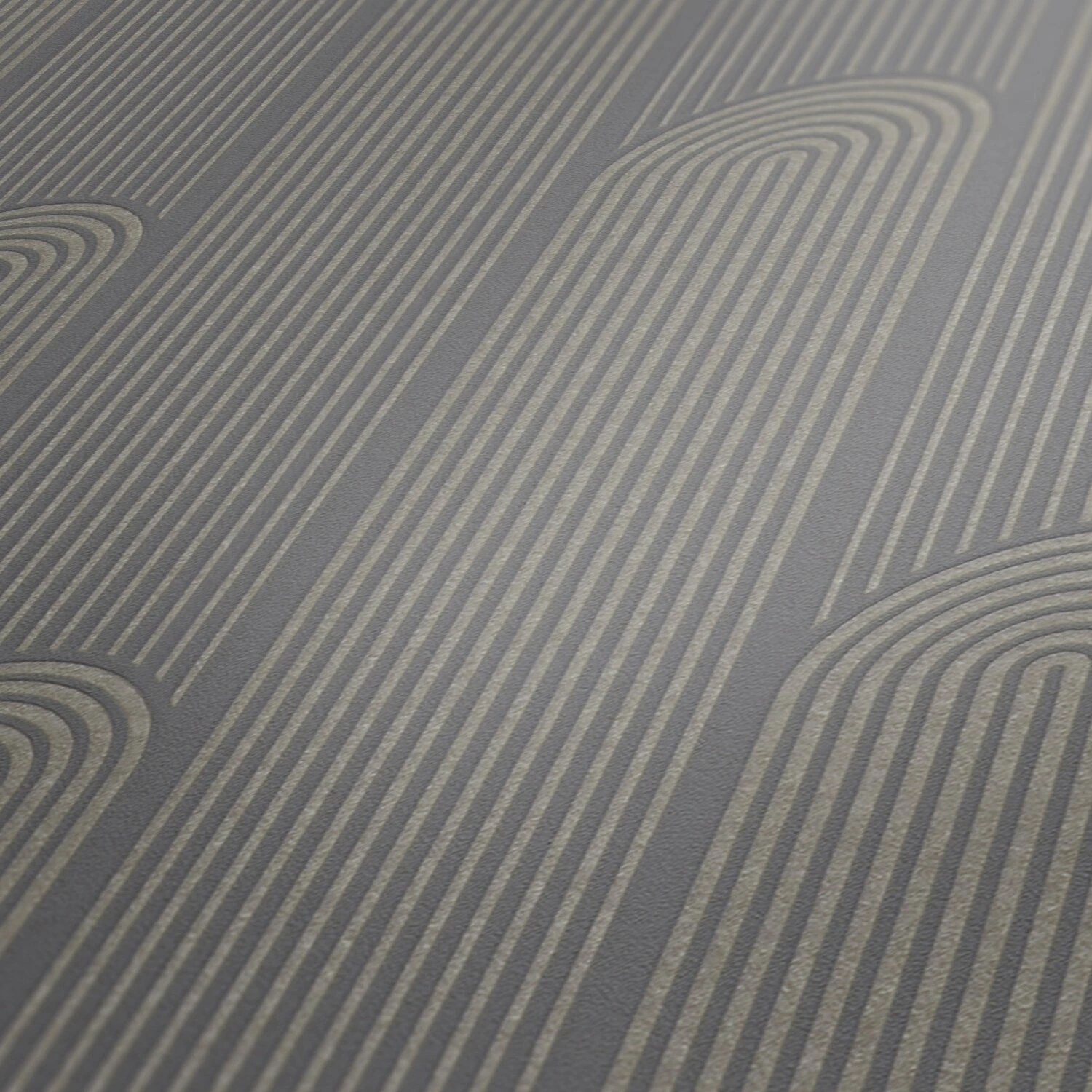 Vliestapete NEW LIFE - anthrazit-beige - 10 Meter 3 Vliestapete NEW LIFE - anthrazit-beige - 10 Meter – Bild 3