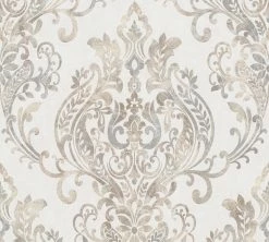 Vliestapete NEW LIFE - creme-beige - 10 Meter